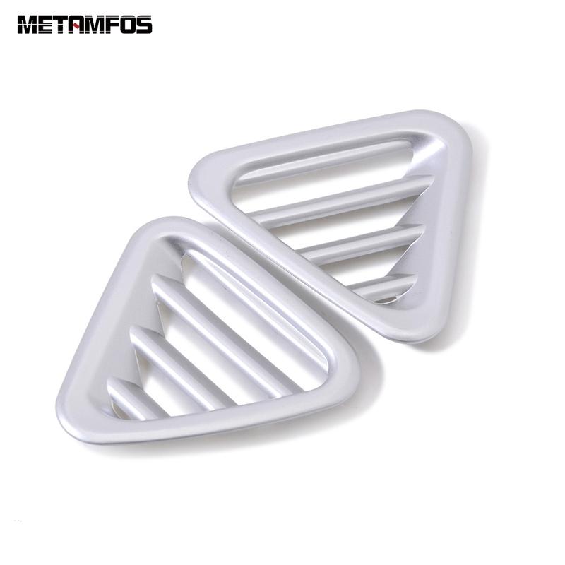 Front AC Air Condition Vent Outlet Cover Trim For Chevrolet Holden Equinox 2017- Matte Interior Accessories Car Styling