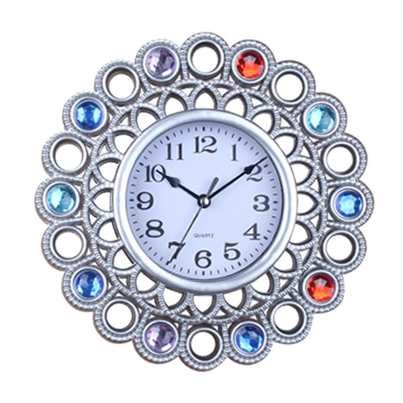 Часы Настенные часы Гостиная Бесшумные Домашние Простые Модные Кварцевые часы Настенные Подвесные Оригинальные