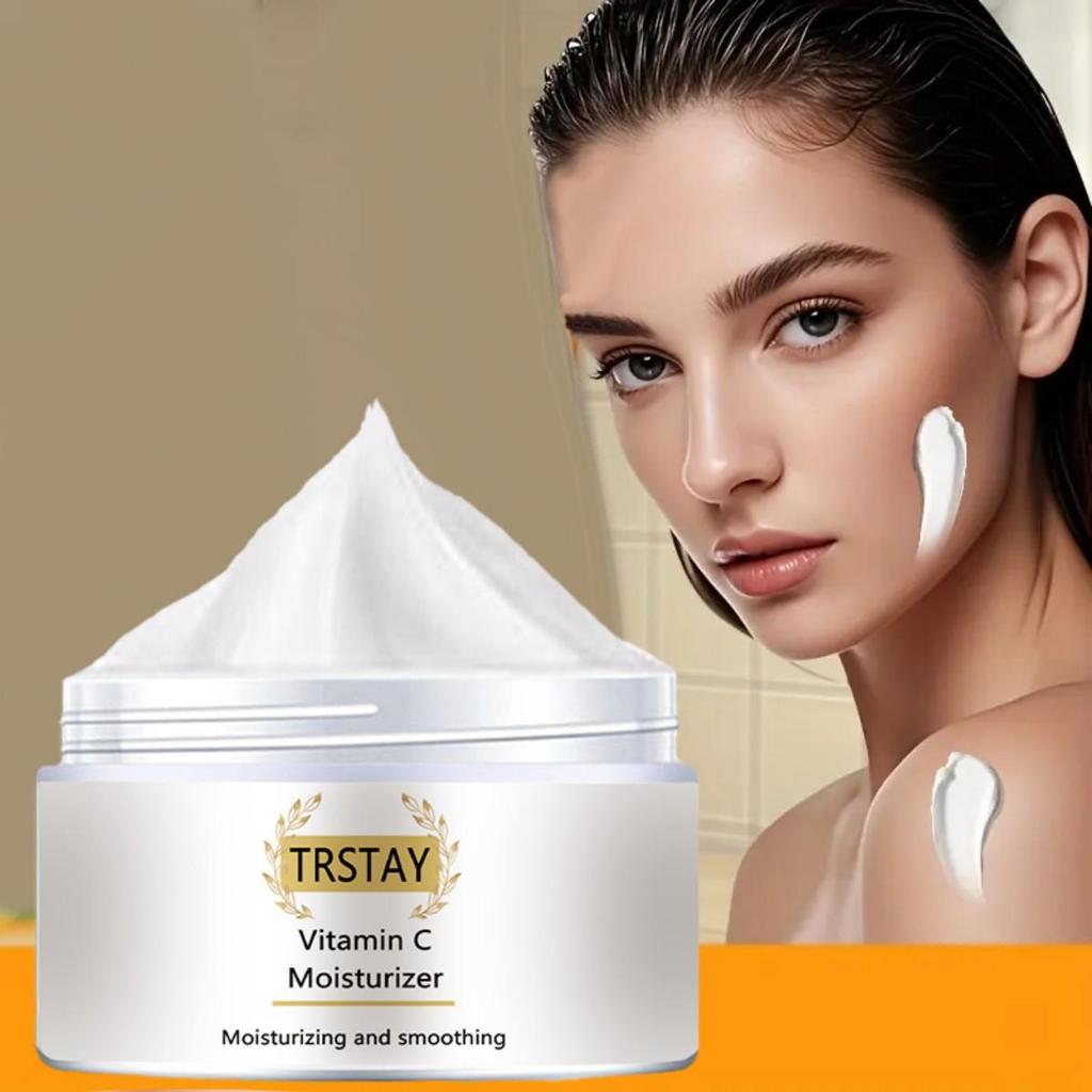 Vitamin C Brightening Moisturizing Cream To Brighten Skin Tone, Firm Skin and Reduce Dullness