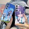 Матовый чехол для мобильного телефона Blue Archive Юка для Samsung Galaxy S26 S25 S24 S23 S22 S21 S20 Note20 Plus FE Ultra Цветная крышка