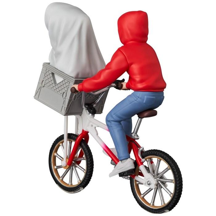UDF E.T. & ELLIOTT w/BICYCLE Figure No.801Approx. 90mm, 3 inches, 1/6 scale, painted, completed