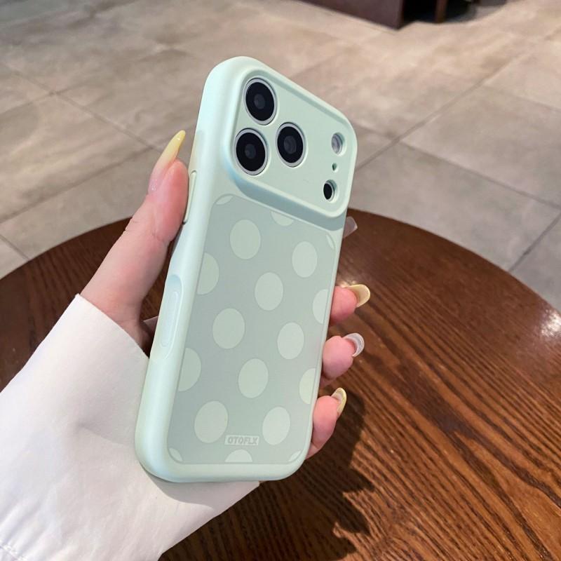 IPhone 17 Pro Max Magnetic Case Polka Dot Shockproof Full Cover 17/16 Protective Phone