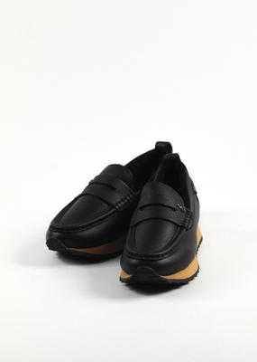 Слипоны утепленные Alpino 220069 36 Черный кожа