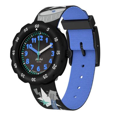 Swatch STAGE STAR FPSP077 Черные Наручные часы для мальчиков