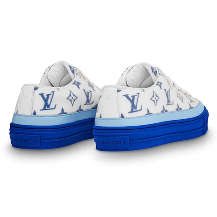 Louis Vuitton Кроссовки Louis Vuitton Stellar Низкие Белые/Синие Женские 1A65U
