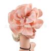 New hot-selling pearl flower head flower tea party ball fabric three-dimensional air cotton head flower hair accessories