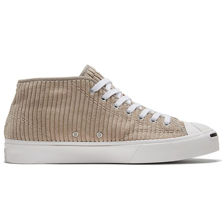Converse Кеды Jack Purcell Mid Top Хаки Вельветовые Повседневные Обувь 169795C
