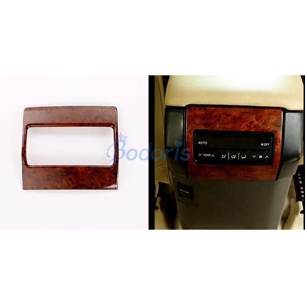 Car Styling Wooden Color Cover Trim Panel Overlay Frame Kit 2010-2017 For Toyota Land Cruiser 150 Prado LC150 FJ150 Accessories