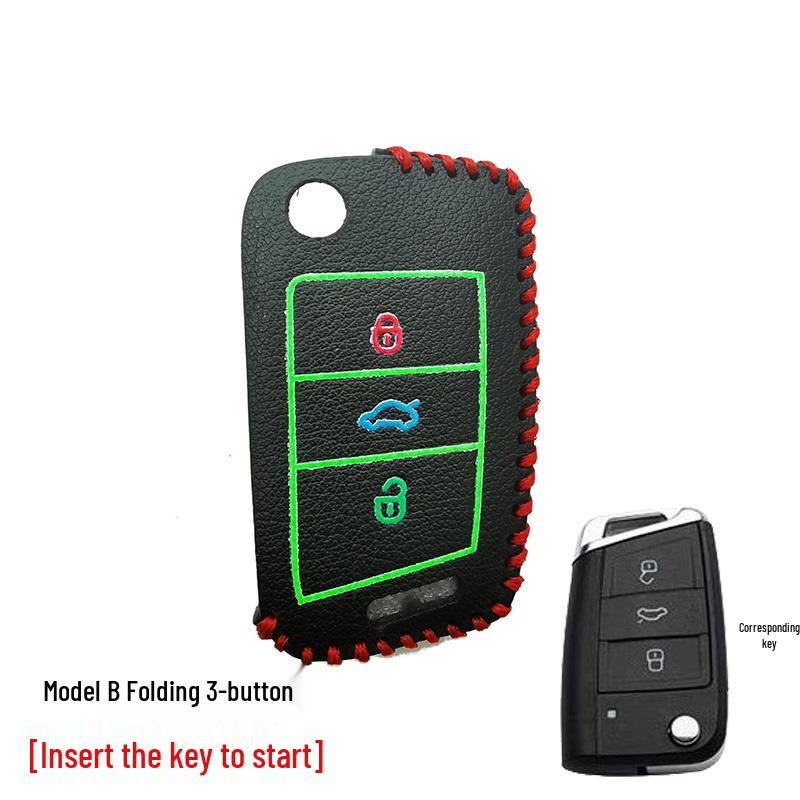 Чехол для ключа Volkswagen для Lavida Plus, Sagitar, Bora, Jetta, Santana, Polo и моделей 2023 года