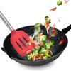 2Pcs Silicone Spatula Slotted Food Grade Heat Resistant Dishwasher Safe Frying Fish Eggs Non-stick Pot Cooking Turner Cookware Utensils Kitchen