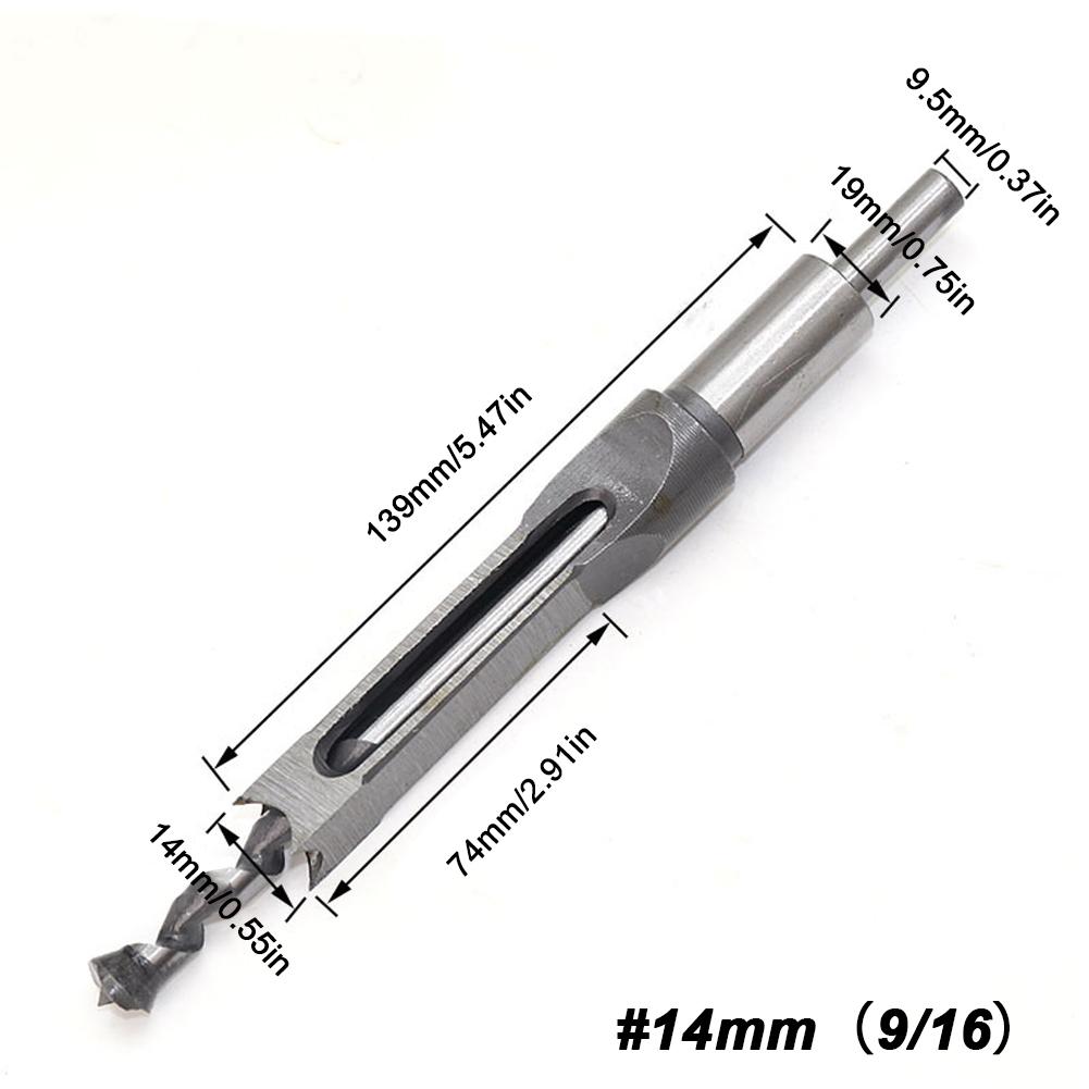 1 шт. 6-16 мм HSS сверло с квадратным отверстием Сверла для деревообработки Шнек Долбежное долото Набор сверл Сделай сам Мебель Квадратное сверло для деревообработки