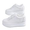 Little White Shoes Women's 2025 Spring New Popular Women's Shoes Muffin Fashion Versatile Board Shoes Platform Casual Shoes Inner Height Increase