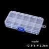 1шт 10 отделений пластиковый ящик для хранения органайзер ювелирный контейнер с разделителями для бусин искусство DIY ремесла швейные принадлежности для ювелирных изделий