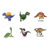 Self Adhesive Kids Teacher Reward Stickers Children's Cartoon Stickers Encourage Sticker Dinosaur