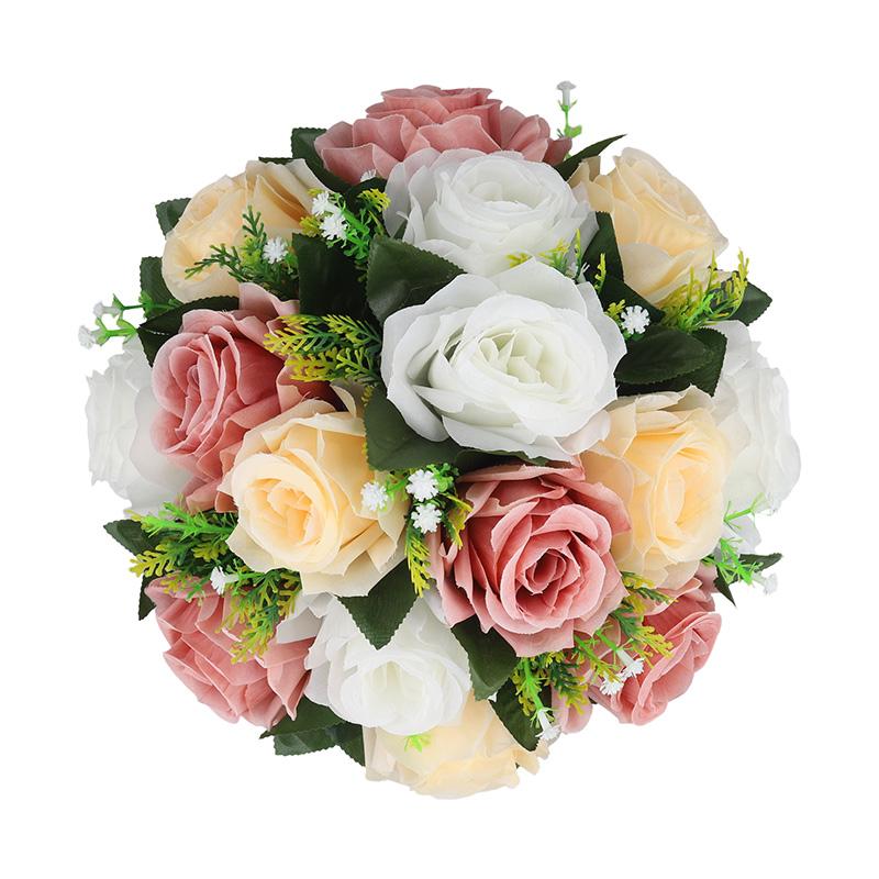 1 шт. Центральная композиция, украшения для стола, декор для направления движения, шар из роз, римская колонна, свадебный декор, красивый