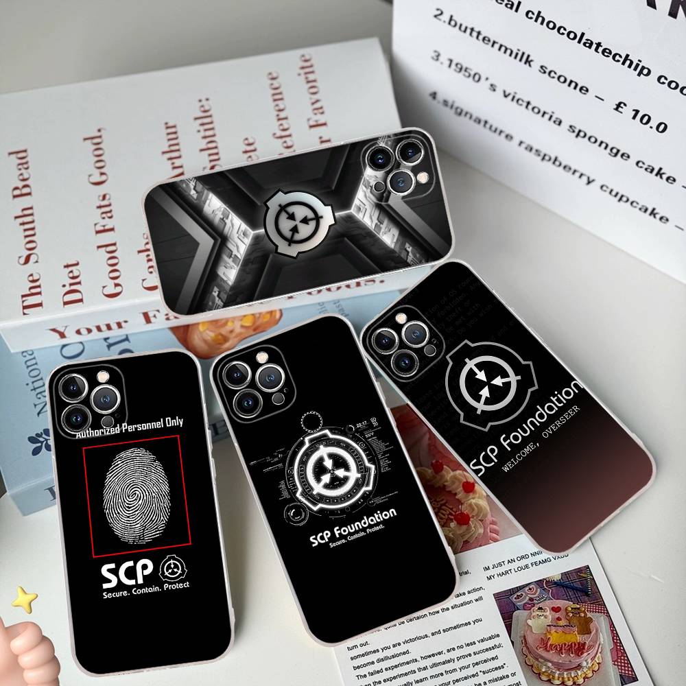 Популярный Sci-Fi Foundation Scp F-Foundation Для IPhone 17 16 15 14 13 12 11 Pro Max Plus Mini Funda Для Прозрачного Чехла