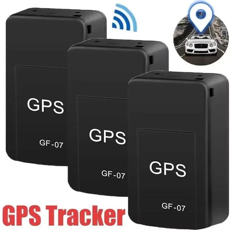 1-3 шт. Мини GPS-трекер GF-07 для автомобиля, велосипеда, домашних животных, детей, позиционер для отслеживания в реальном времени, мощный магнитный локатор от потери