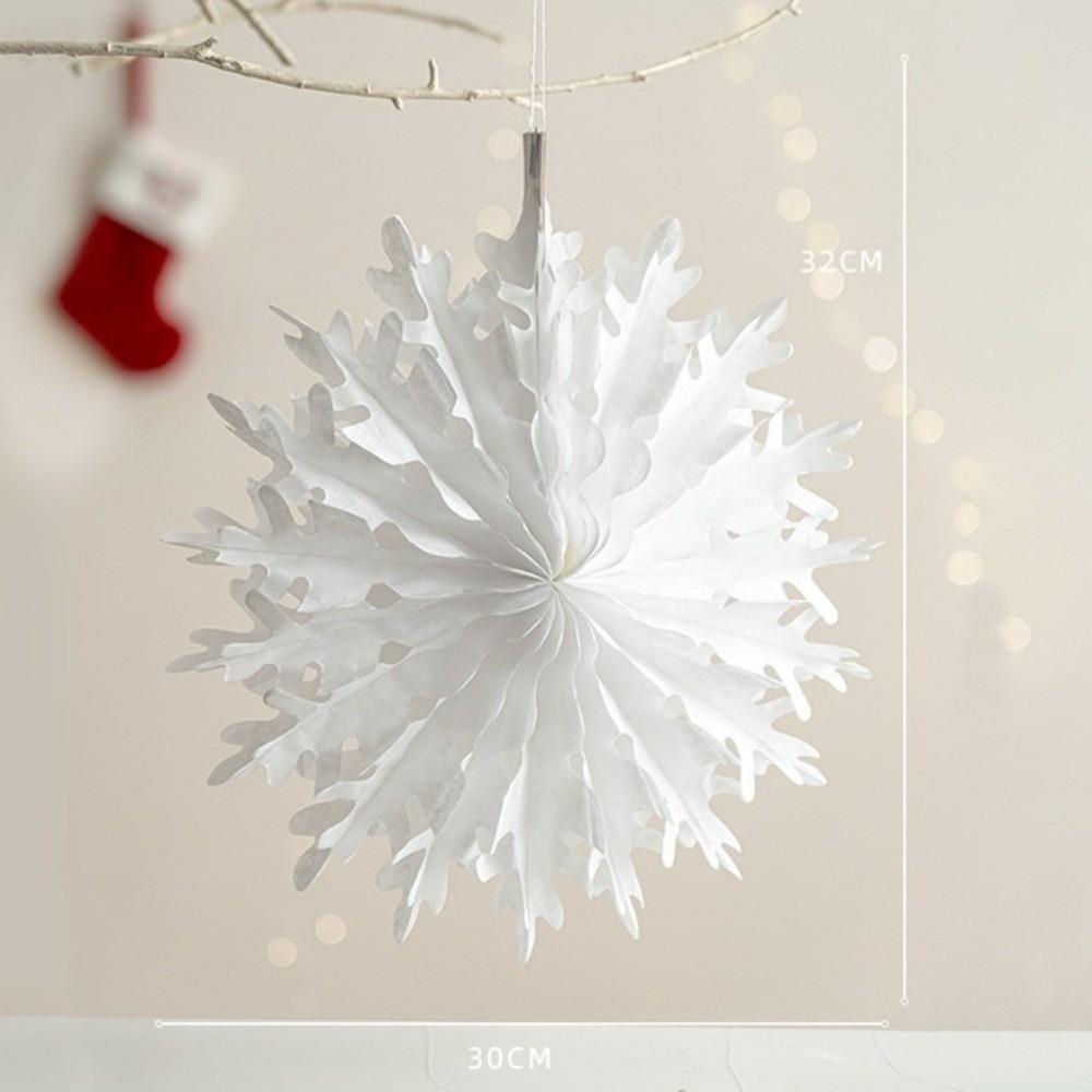 Foldable Paper Christmas Tree 3D Paper Craft Honeycomb Paper Christmas Decor Tabletop Ornament