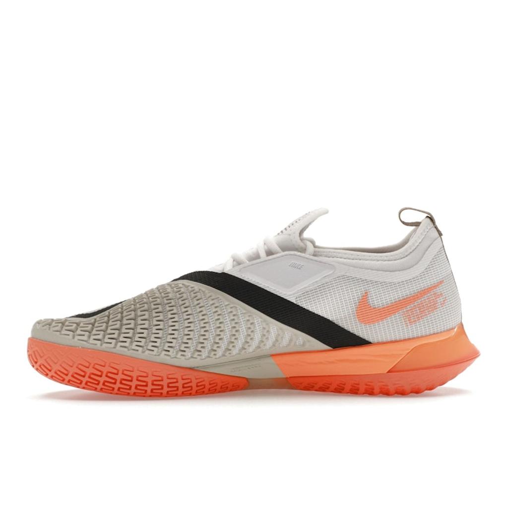 Nike Court React Vapor NXT White Orange Trance Мужские кроссовки Light-Bone Khaki CV0724-103