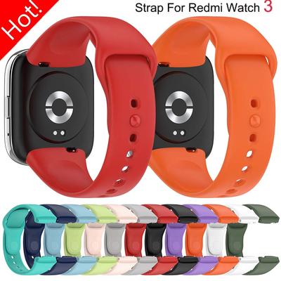 НОВЫЙ Силиконовый Ремешок Для Xiaomi Redmi Watch 3 Active Ремешок Для Часов Для Redmi Watch 3Lite Ремешок Браслет Замена Аксессуары