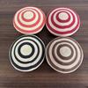 Color Block Dome Cap Paper Straw Sun Hat Brim Hat Straw Top Hat  Daily Wear