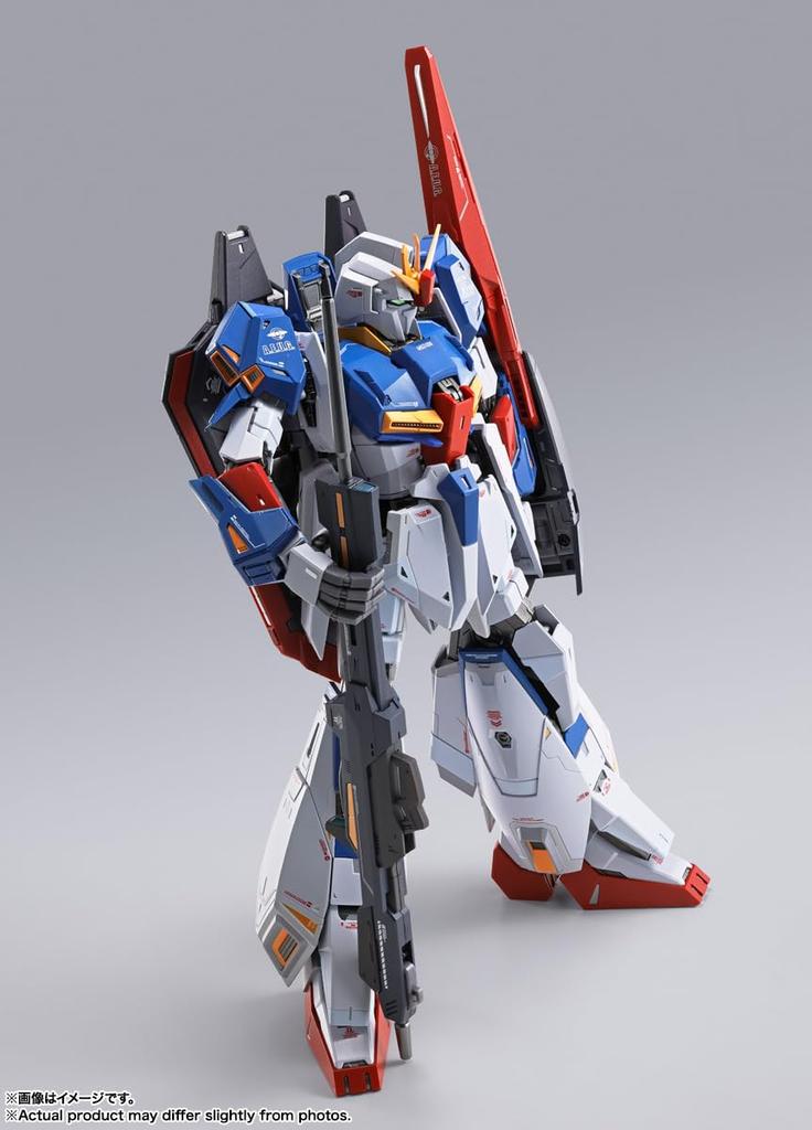 TAMASHII NATIONS METAL BUILD Mobile Suit Z Gundam Zeta Gundam, approximately 190mm, PVC, ABS, and die-cast painted action figure
