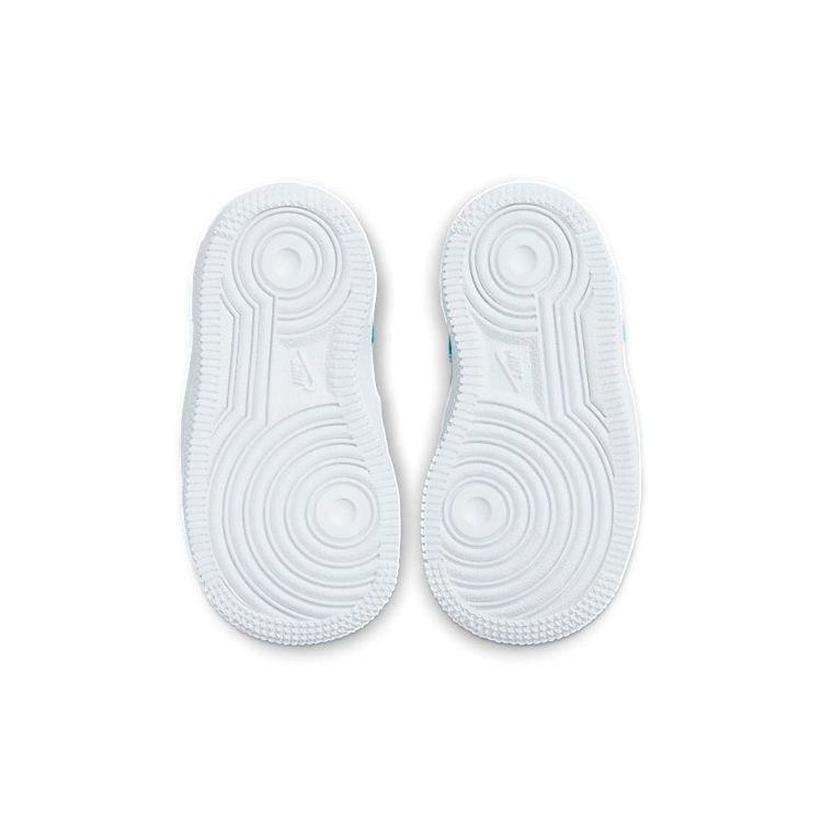 Nike Детские кроссовки Air Force 1 LV8 TD Oracle Aqua Blue Ghost-Green Washed Coral CJ4112-300