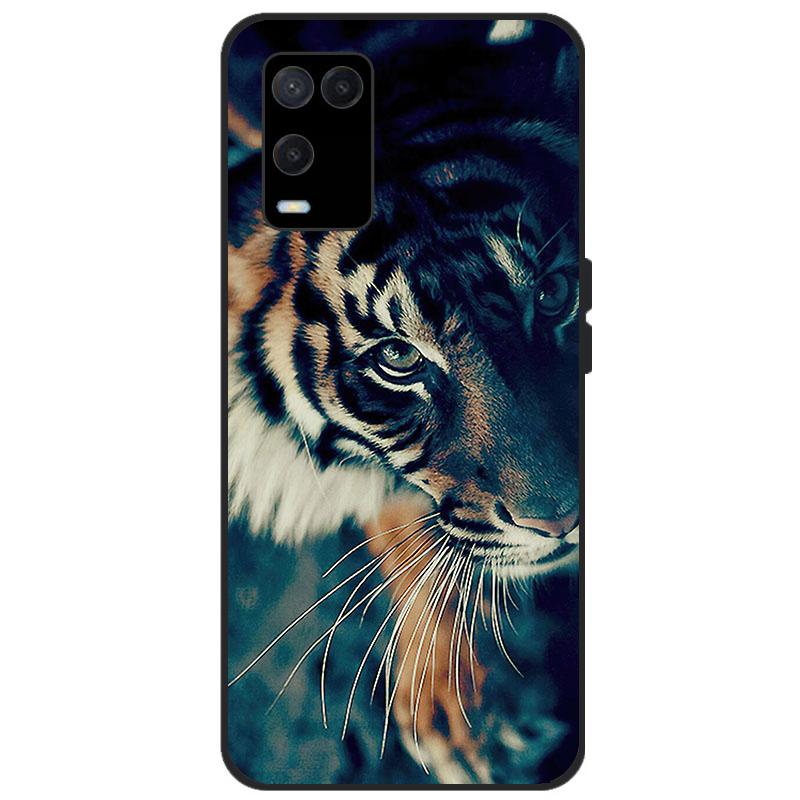 Для OPPO A54 задняя крышка телефона для OPPO A54 5G 4G чехол CPH2239 CPH2195 OPPOA54 A 54 бампер силиконовый мягкий чехол черный чехол из ТПУ