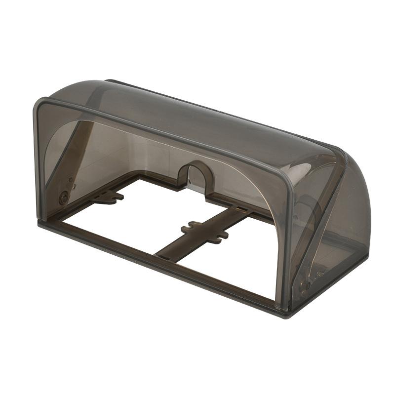 86 Тип настенной розетки Водонепроницаемая коробка Самоклеящаяся крышка для электрической вилки Ванная комната Двойной выключатель Защита розетки Брызгозащищенная коробка