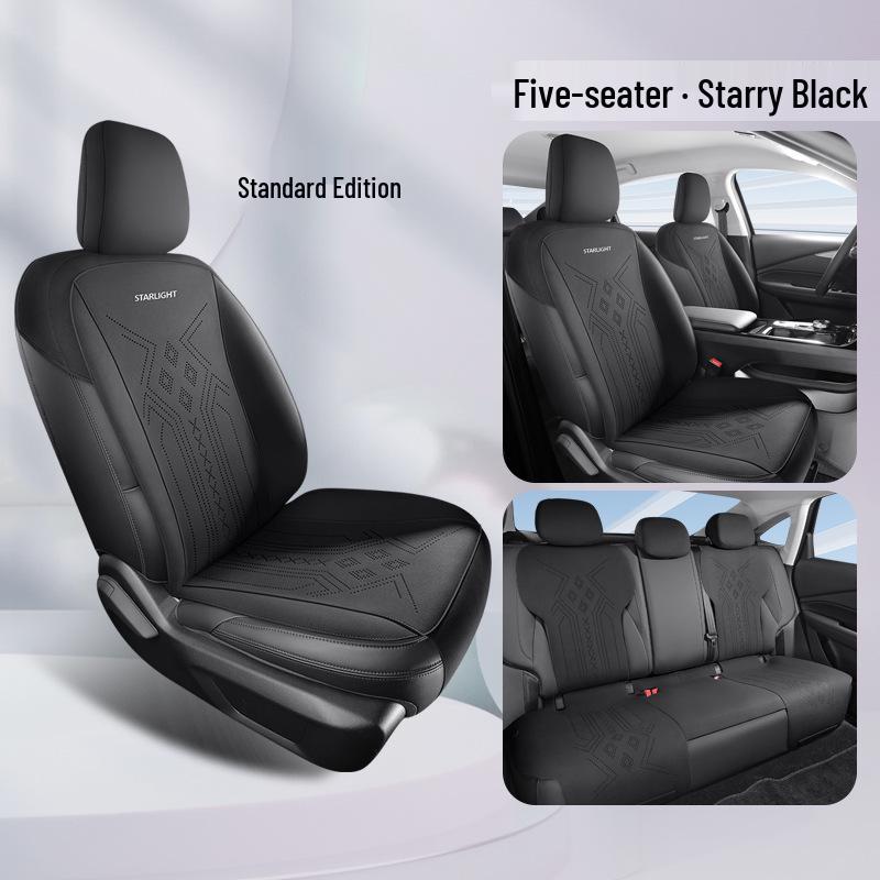Wuling Starlight Suede Saddle Pad Car Seat Cushion - Universal Fit for All Seasons