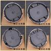 FFYE5 Car Front Grille Emblem Star Badge  Logo Chrome black Silver 3D Mirror Mercedes Benz Amg W205 W204 W253 W213 W206 W166 gle glc