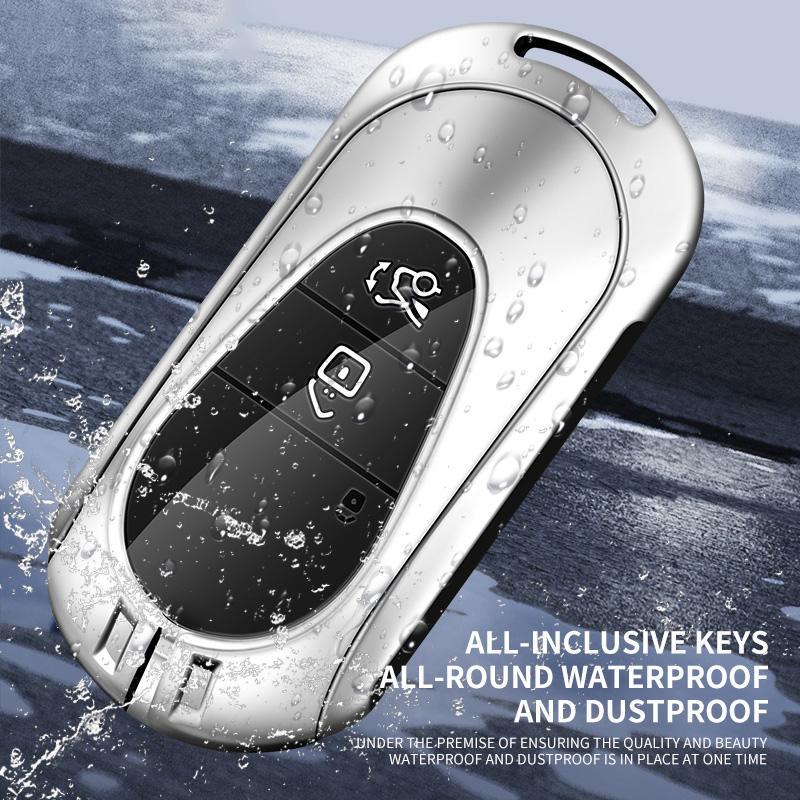 TGM3 Zinc Alloy Car Remote Key Cover Case Holder AMG Logo For Mercedes Benz C S Class W206 W223 S350 C260 C300 S400 S450 S500
