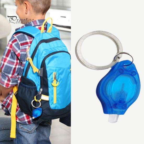 2 шт. мини-светодиодные фонарики с кольцом для ключей, компактные портативные портативные аккумуляторные лампы для кемпинга, яркие крошечные аварийные лампы