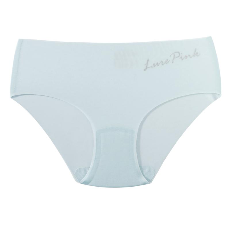 TERMEZY Women Sexy Ice Silk Panties Mid-Waist Ultra-thin Lingerie Female G String Solid Color Underwear Traceless Briefs Intimates