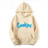 Neutral Hooded Fleece Sweatshirt. Autumn Retro Casual Jumper Is Thick and Fleece,  Comfortable To Watch TV Series At Home
