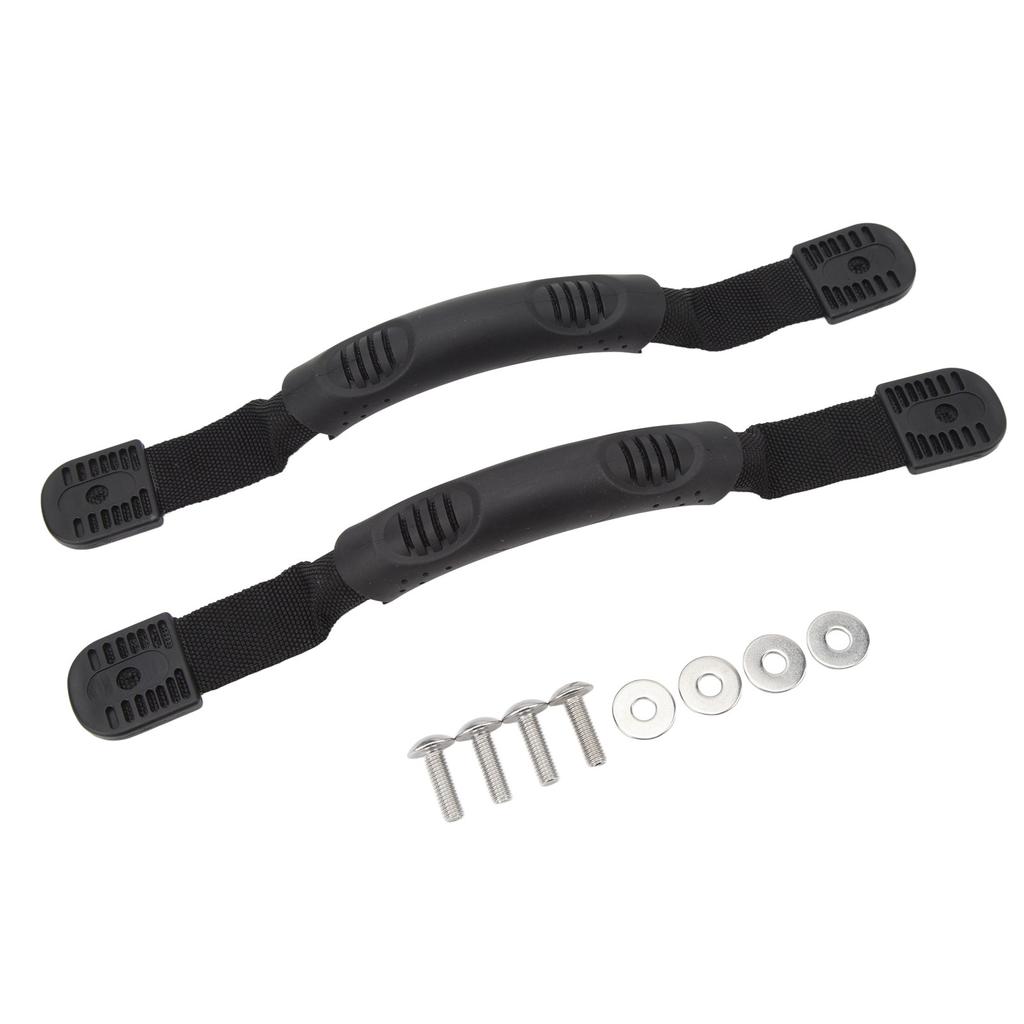 Комплект из 2 круглых ручек для каяка, ПВХ и резина, легкие ручки для захвата каяка, замена для каноэ, каяка