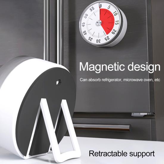 Кухонный таймер для приготовления пищи Высокоточный шеф-поварской таймер с магнитным механическим настольным таймером обратного отсчета