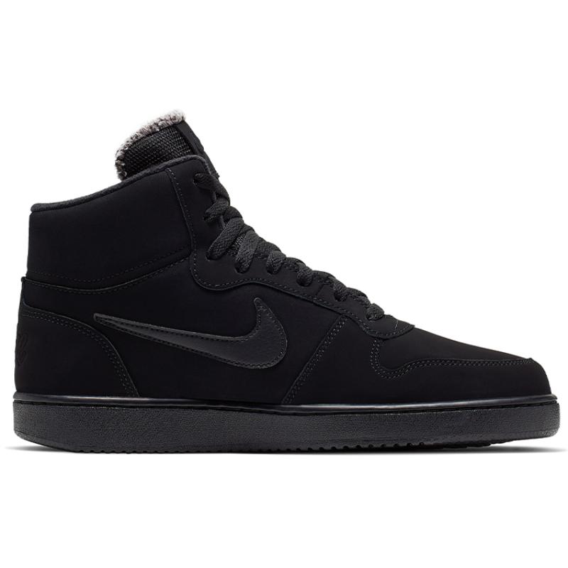Nike Кроссовки Ebernon Mid Se Triple Black  AQ8125-003