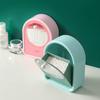 Excellent Cotton Pad Dispenser Easy To Take Sanitary Practical Wall Mounted Makeup Cotton Swabs Flip Organizer Storage Box