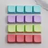 20 шт. Цветной набор колпачков для клавиш PBT 1U, высота XDA, печать XDA, пустой колпачок для персонализации механических клавиатур, улучшает набор текста