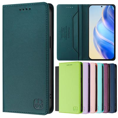 Роскошный антивор бумажник флип-чехол для телефона Xiaomi Poco C75 X7 C65 C61 M6 Plus X6 Neo F6 Pro 5G кожаные чехлы магнитный чехол