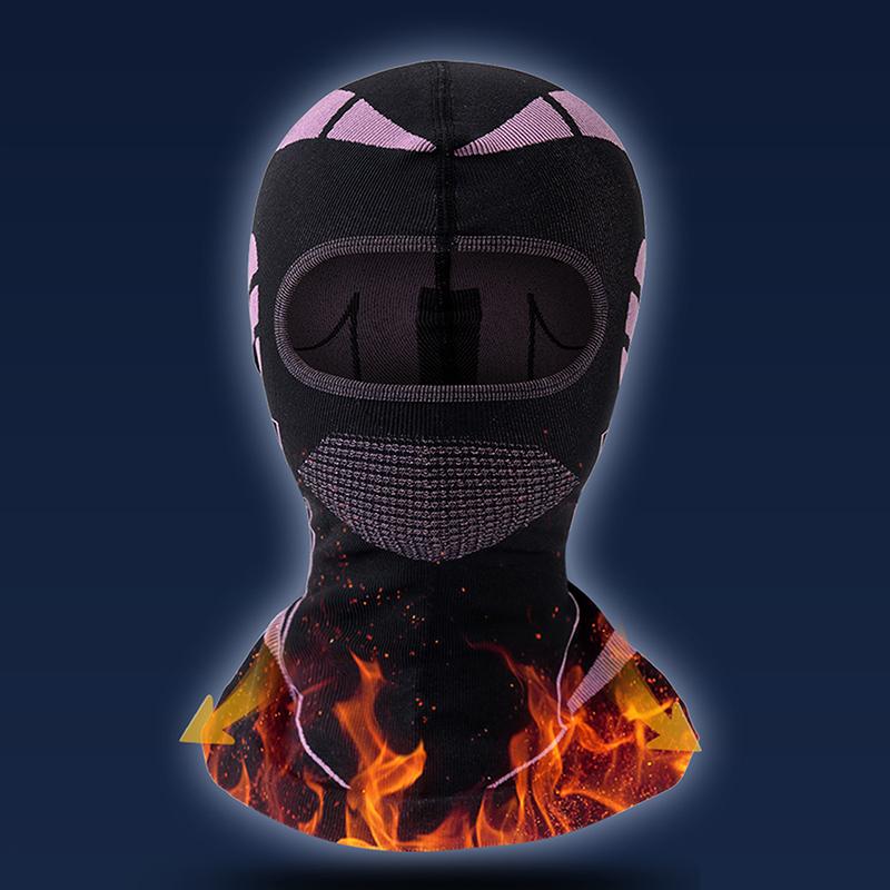 Мужская и женская зимняя шапка-балаклава с защитой от холода, дышащая полнолицевая солнцезащитная маска для езды на велосипеде, защита головы и шеи