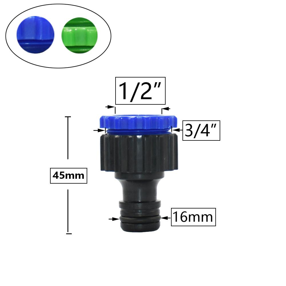 Garden Hose Quick Connector 1/4 3/8 1/2 3/4 1 Inch Stop Water Connector Garden Irrigation Water Coupler Watering Pipe Fitting