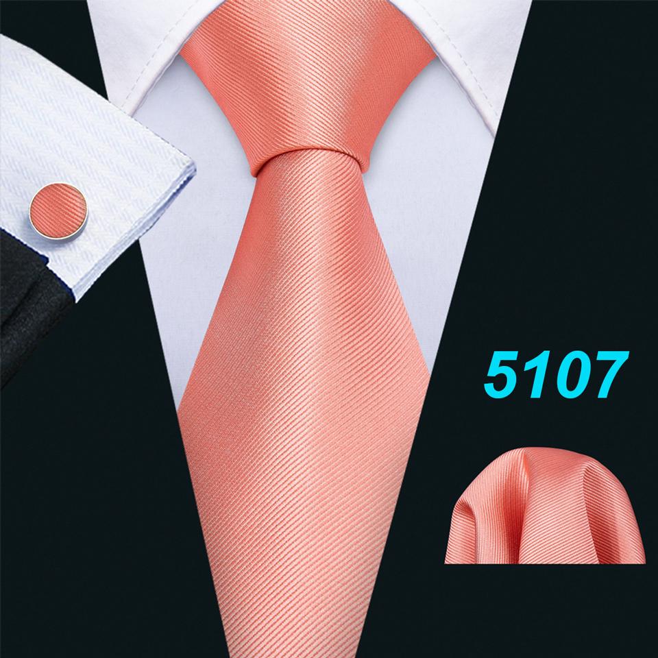 Мужские крутые галстуки 10 стилей коралловый розовый красный галстук карманные квадратные запонки набор свадебные свидания вечерние