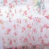 Flower Sheer Curtain Tulle Window  Voile Drape Valance 1 Panel Fabric