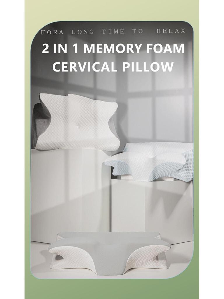 Подушка-подголовник из пены с эффектом памяти с медленным восстановлением для путешествий