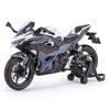 1/12 Kawasaki Ninja 400 Сплав Литой Модель Мотоцикла Коллекция Транспортных Средств Звук и Свет Внедорожный Автоцикл Игрушечная Модель Автомобиля