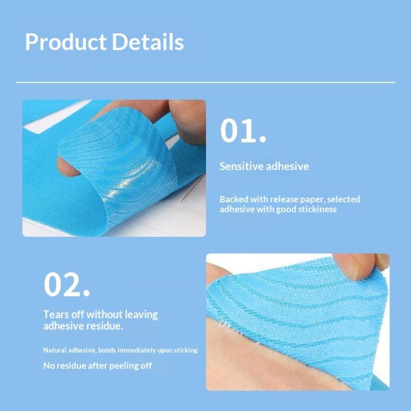 5Pcs Precut Tape Shoulder Pain Relief Breathable Waterproof Adjustable Shoulder Support Elastic Athletic Tap