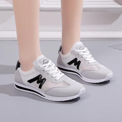 Мода Новые Белые Кроссовки Легкие Удобные Дышащие Тонкий Ремешок Повседневные Кроссовки на Плоской Подошве Женские Туфли Форреста Гампа Теннисные Туфли