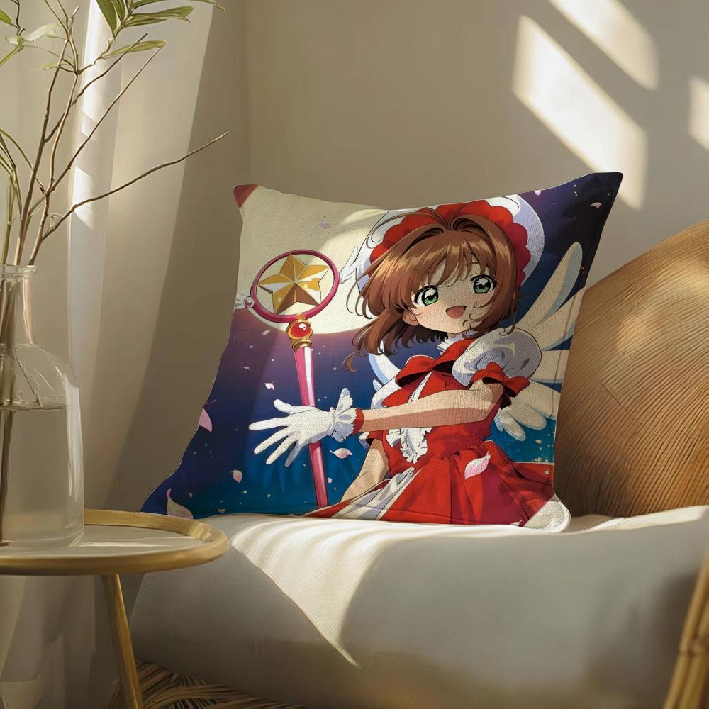 Cardcaptor Pillow Case Pillowcase, Double-Sided Printed, Sofa Cushion, Bedroom Headboard